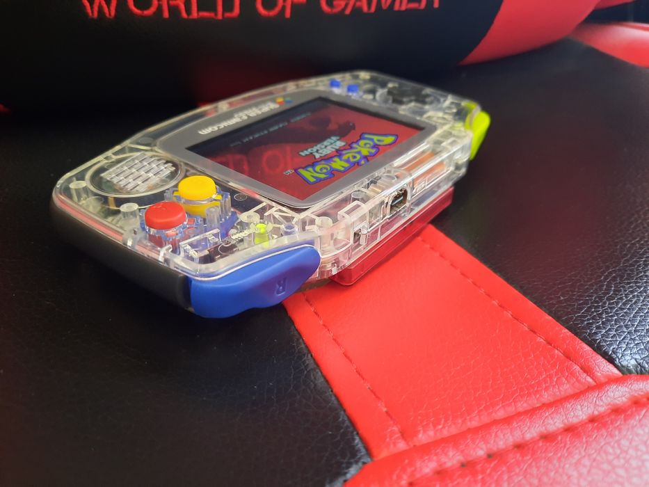 Gameboy Advance LCD IPS Funnyplaying V2 - Crystal Clear Super Famicom