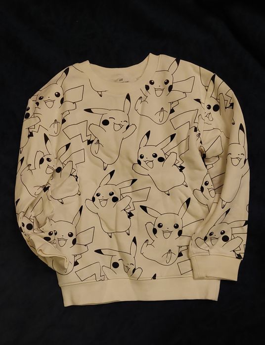 Bluza 122 128 H&M pokemon pikatchu nowa bluza