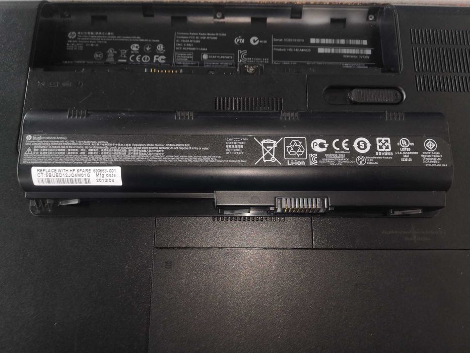 Ноутбук HP 655 неробочий, комлектний або по запчастинам