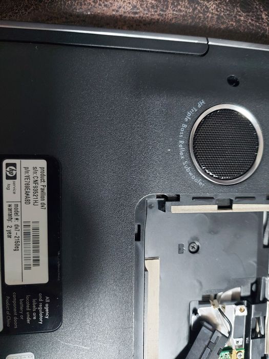 Laptop hp pavilon dv7 2150eg