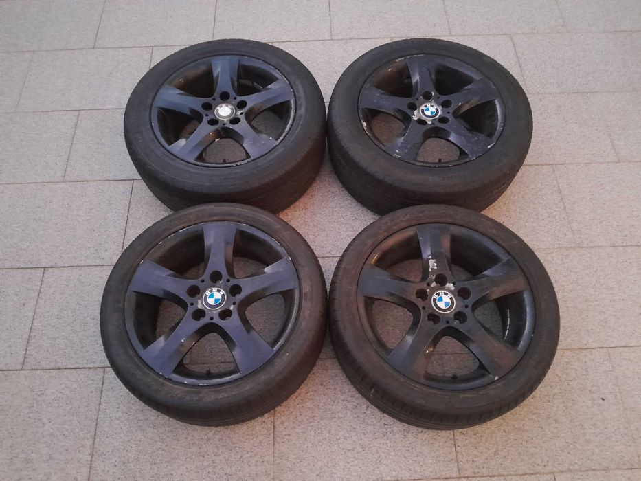 Jantes 17" BMW style 142 7j + 7,5j et47 5x120 com pneus