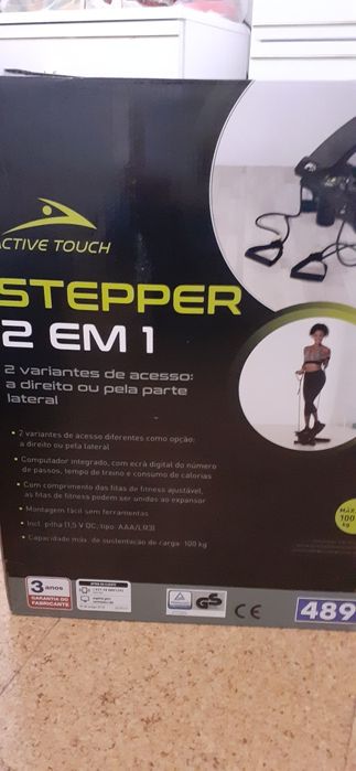 Stepper 2 em 1 novo de active touch