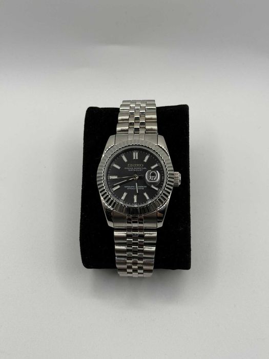 Zegarek Seiko Mod Datejust Roman Black Damski 31mm