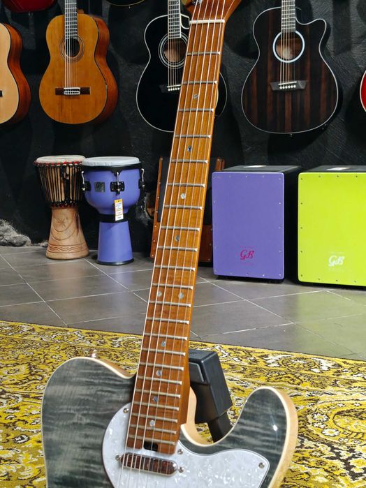 Zestaw Gitara Elektryczna Aria 615Mk2 (BKDM) Nashville + Laney LG35R