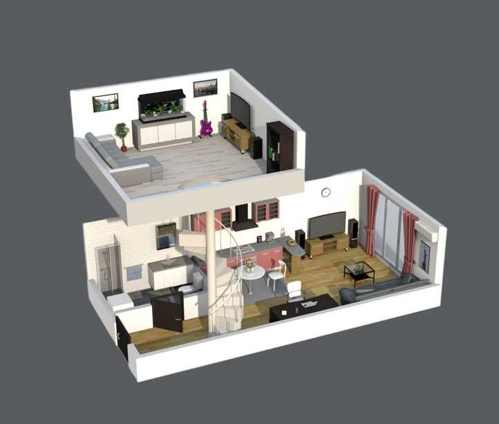 ‼️ ТОП-Смарт Квартира 21м2 ‼️ Два рівня • Висока стеля • Камін • Без %