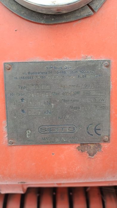 Prasa zwijająca Sipma Farma