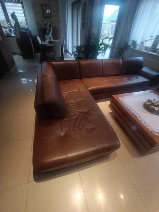 Sprzedam skórzaną kanapę