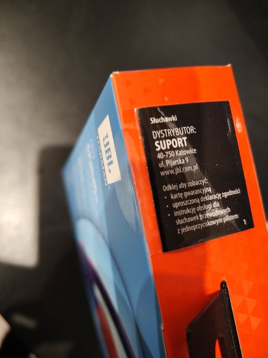 Słuchawki JBL JR310 Nowe