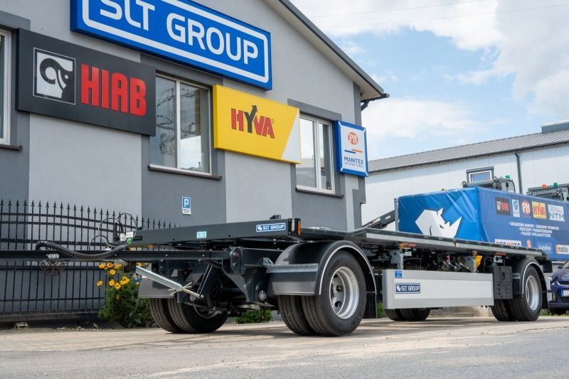 SLT Group D-18  Przyczepa do kontenerów, DIN 30722, SLT GROUP, Od ręki
