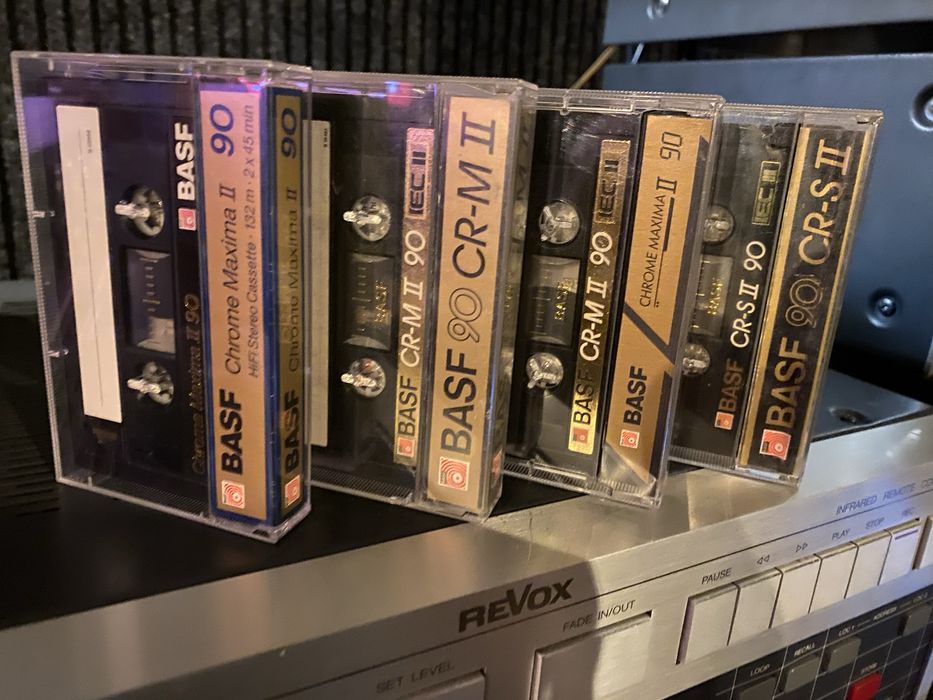 Kasety Basf Chrome Maxima 90 italo Disco Mega Hits, Mega Mix