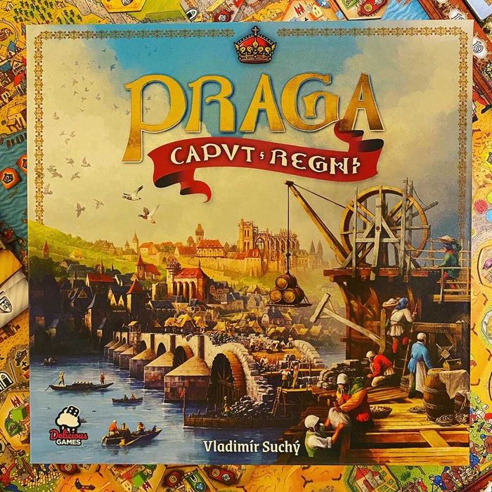 Praga Caput Regni jogo tabuleiro board game