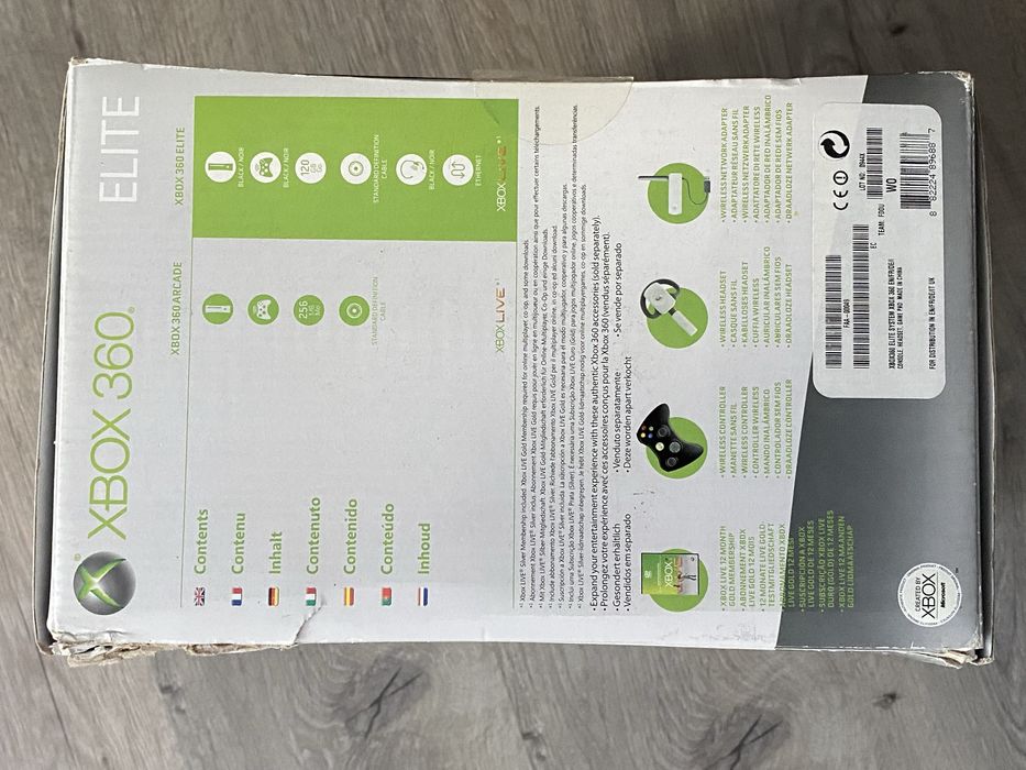 Xbox360 elite 120gb HDD