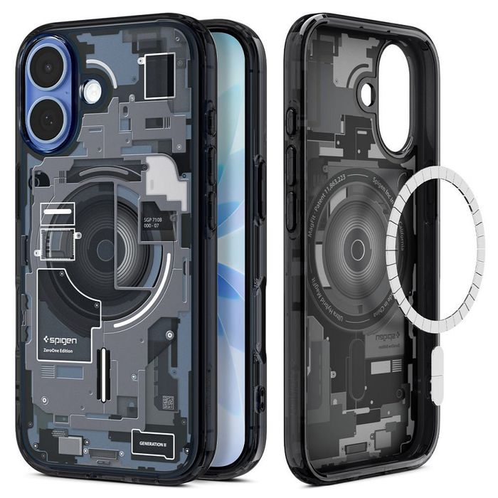 Spigen Futerał Ultra Hybrid Mag Magsafe Iphone 17 Zero One Black