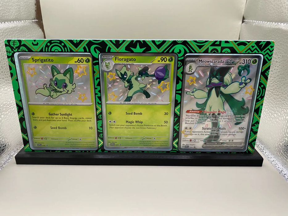 Suporte Elegante para Cartas Pokémon Magnéticas