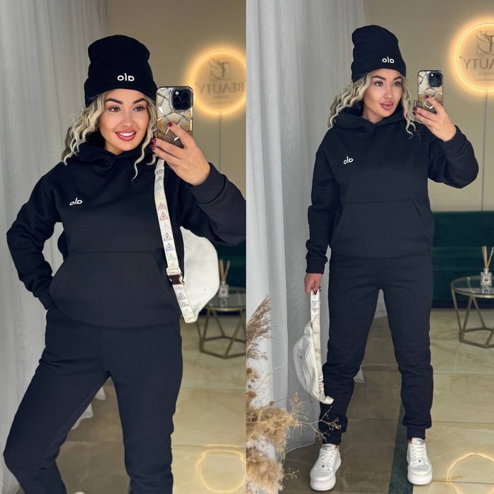 Теплий костюм 3-ка з шапкою