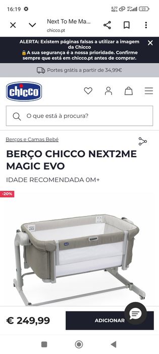 Next2me Magic Evo chicco