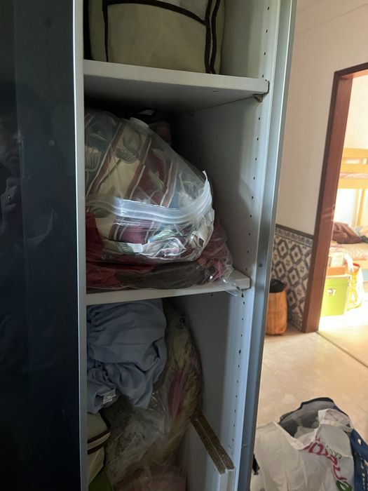 Roupeiro e portas de correr vidro fosco Pax ikea