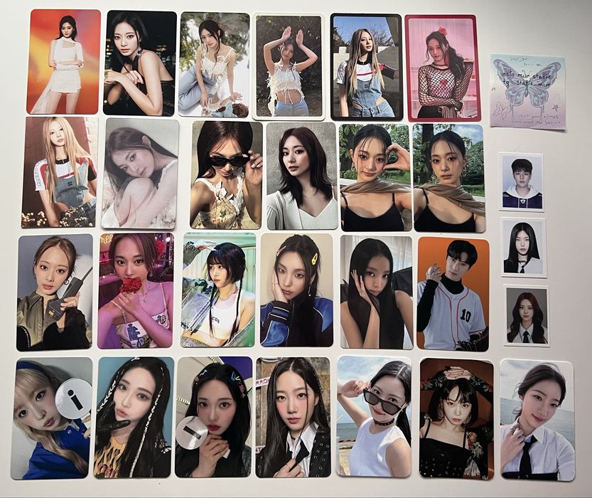 Офіційні корейські кпоп карти альбом itzy twice біндер і файли