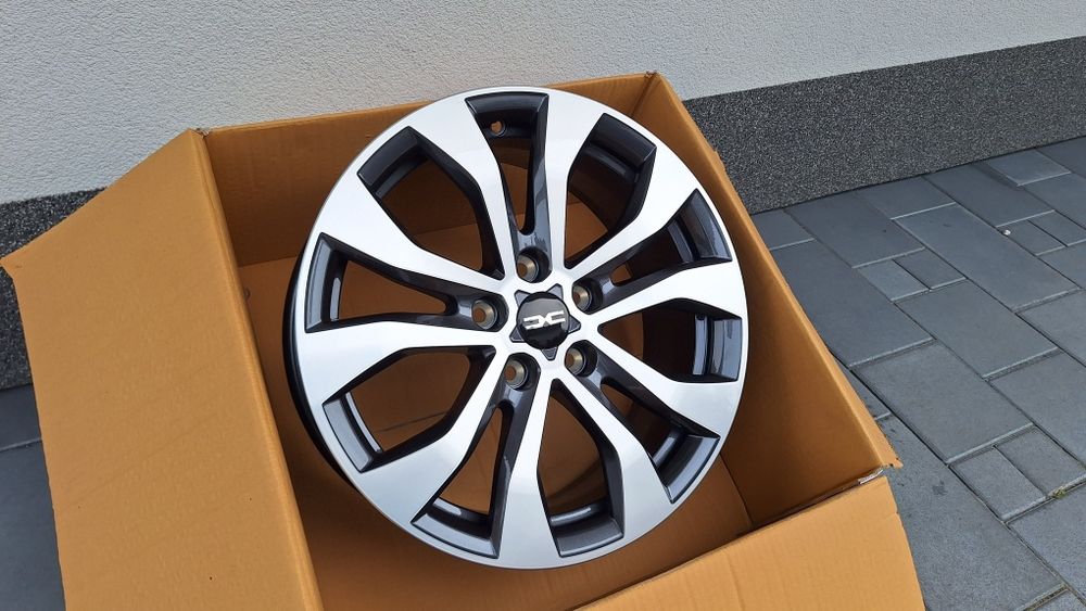Nowe Alufelgi 5x114,3 R17 Renault Megane IV Kadjar Captur Nissan Qashqai Dacia