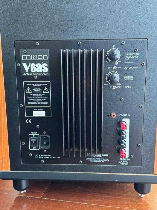 Subwoofer MISSION V6AS