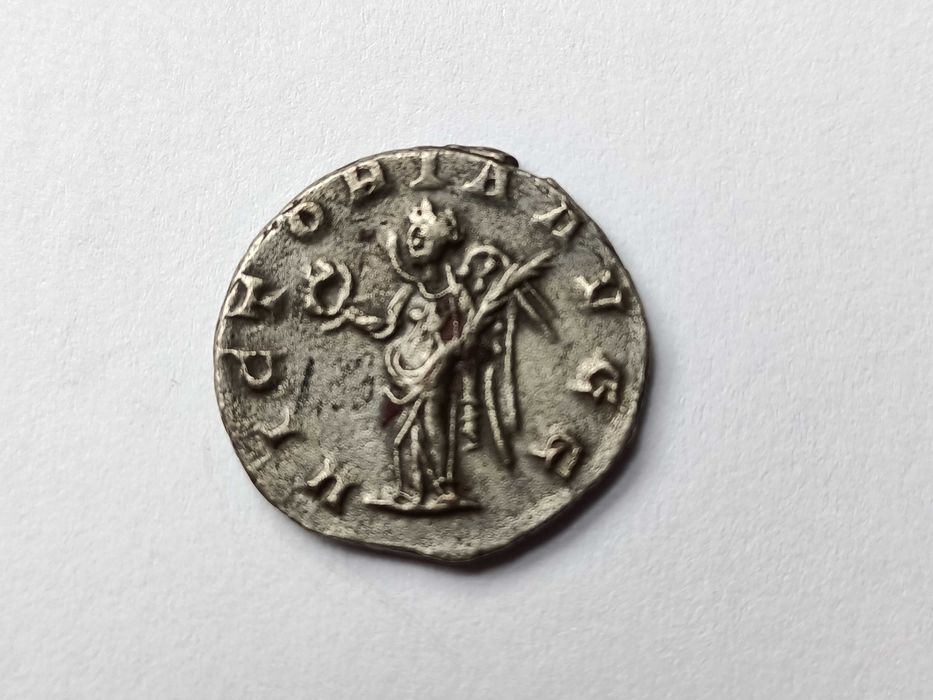 Antoninian (253 -260 n.e.) Valerian Cesarstwo Rzymskie oryginał Srebro