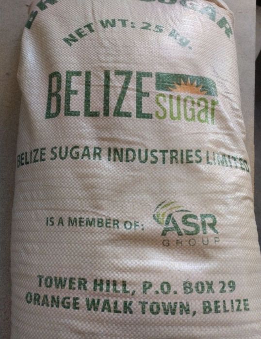 Cukier trzcinowy Belize 25kg