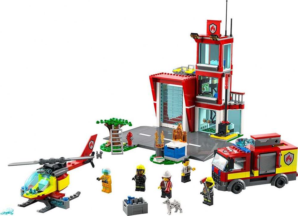 Lego City 60320 - Quartel dos Bombeiros