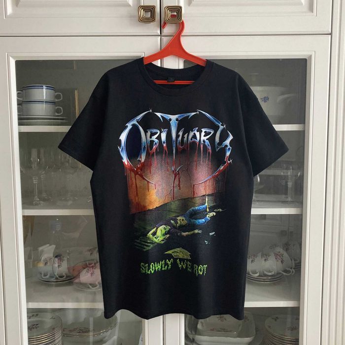 Футболка / мерч Obituary - Slowly we Rot : S, M, L, XL, XXL
