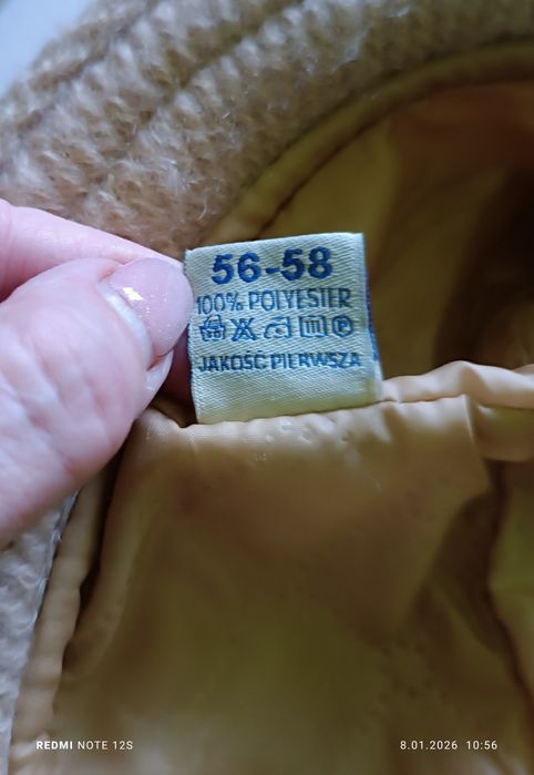 Kapelusz damski ciepły