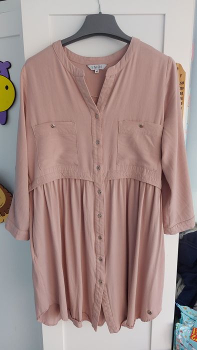 Sukienka brudny róż rozm 40