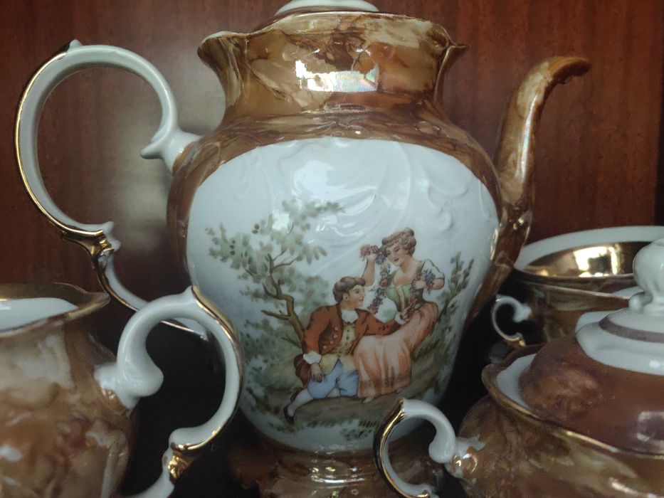 Porcelana Serwis kawowy herbaciany Wałbrzych