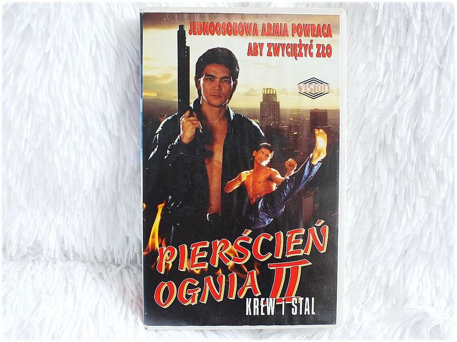 Kaseta VHS Film ''Pierścień Ognia II'' Krew i Stal Film Video ORYGINAŁ