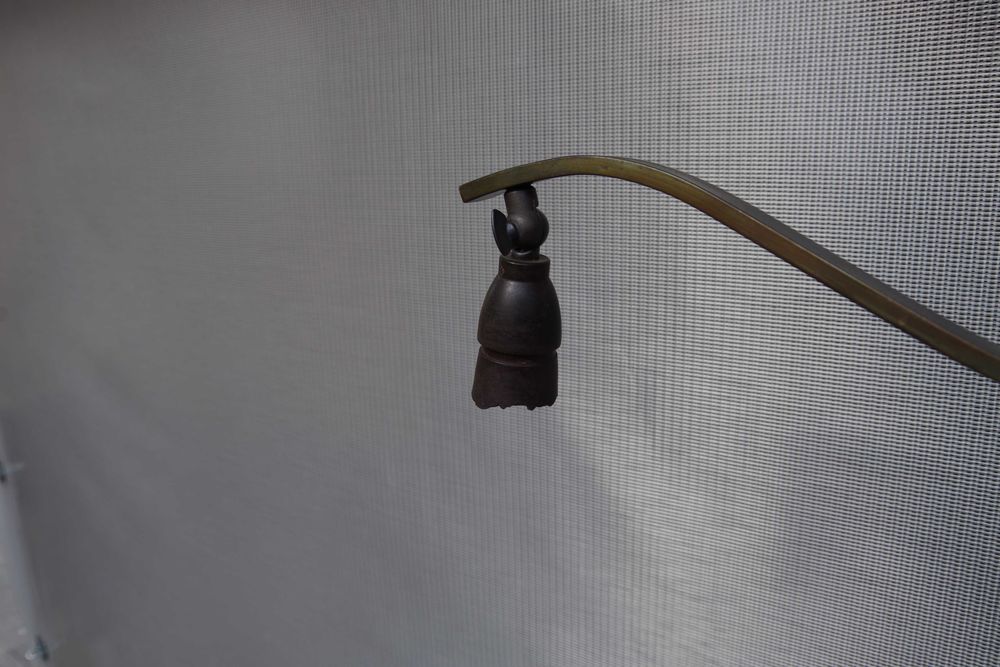 Stara lampa podłogowa