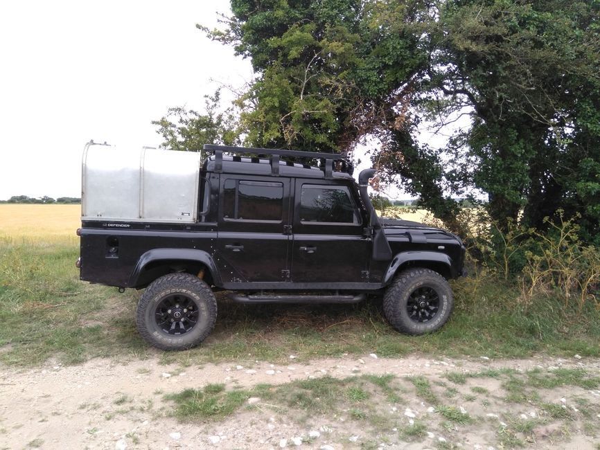 Canópia Ifor Williams para Land Rover Defender 90 ou 110