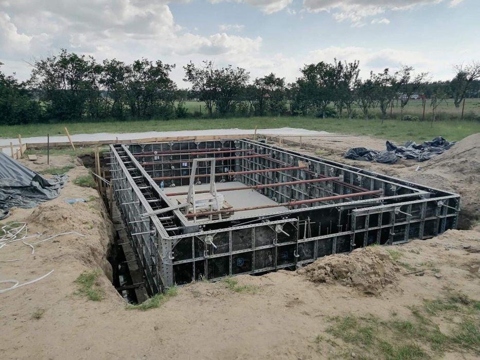 Wynajem. Szalunki ścienne stropowe słupowe -projekt, wiązarki do zbroj