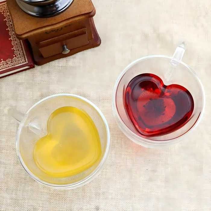 Kubek miłosny w kształcie serca żaroodporny 250ML