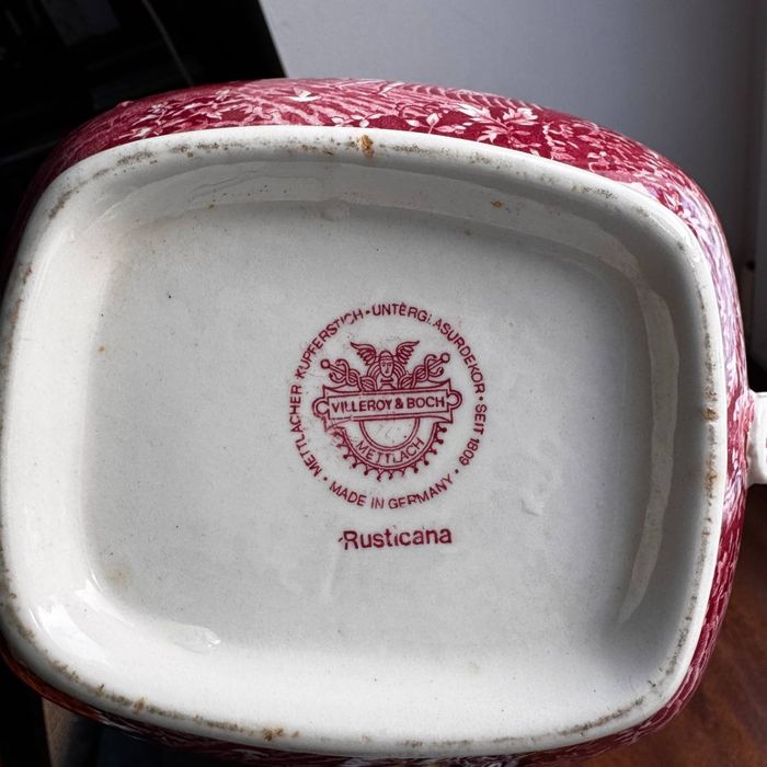 Dzbanek do Herbaty Villeroy & Boch Rusticana porcelana Retro