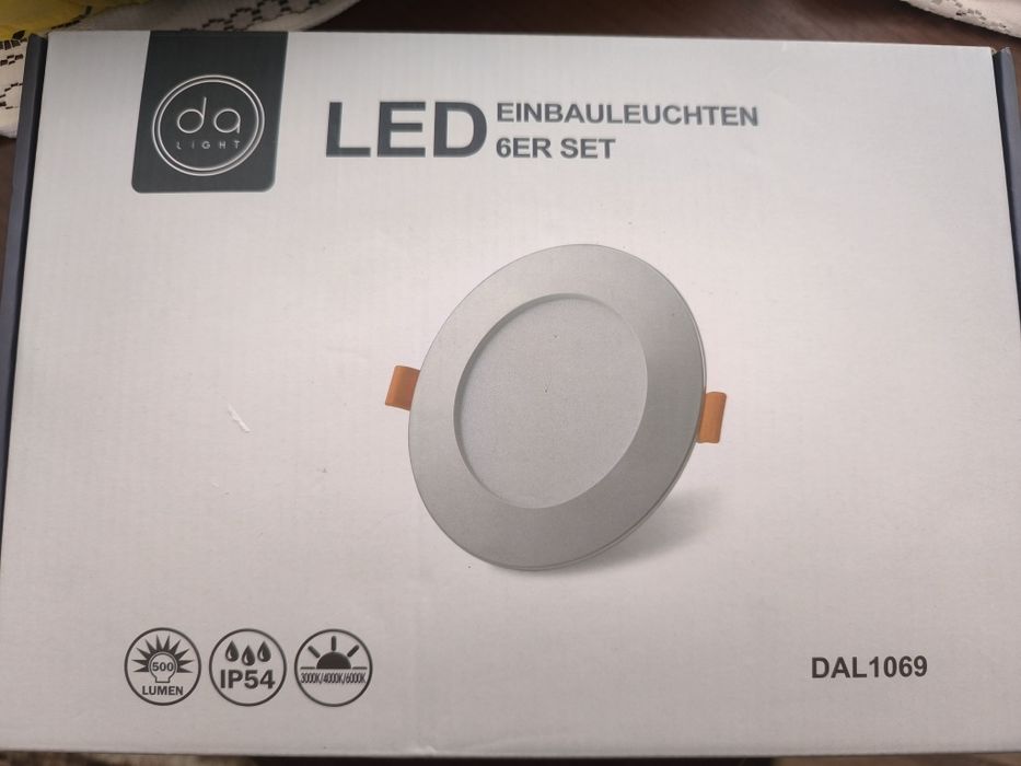 Zestaw Lamp do zabudowy