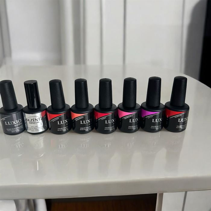 Гель лак Luxio Smoulder,Scoundrel,Stigma,Bombshell,Chi-chi,Runway,топ