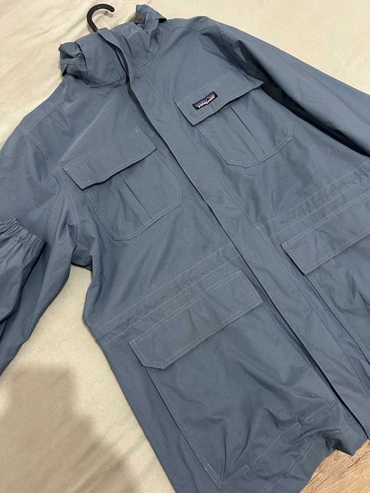 Patagonia Jacket Windbreaker M Steel Blue