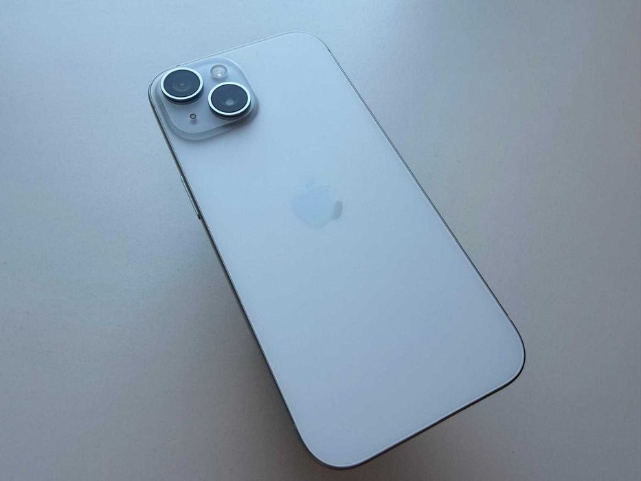 iPhone 15 128GB – 100% baterii, jak nowy + GRATIS + GWARANCJA