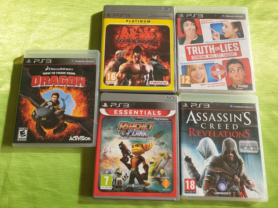 Assassins Creed. Ratchet & Clank. Truth or Lies. Tekken 6. Dragon'