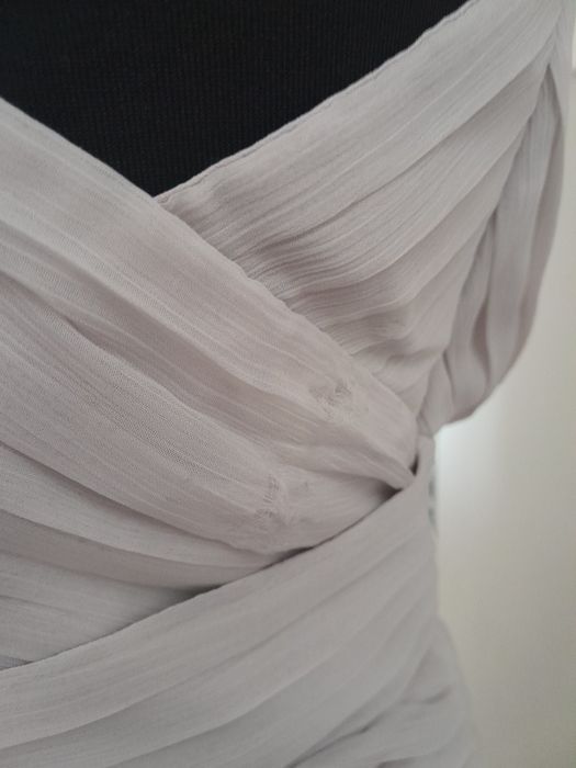 Elegancka sługa maxi sukienka S 36 asos