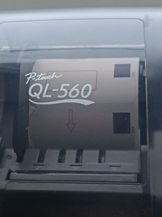Drukarka termiczna etykiet  Brother P-Touch, QL-560, USB, kable
