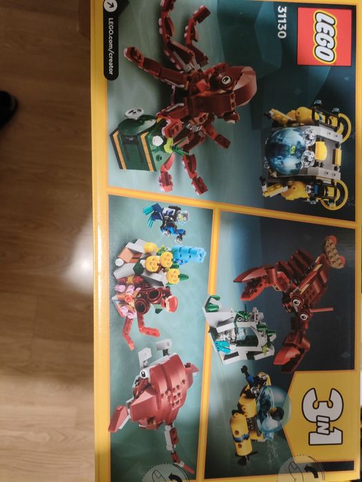 LEGO 31130 Creator 3w1 - Wyprawa po zatopiony skarb