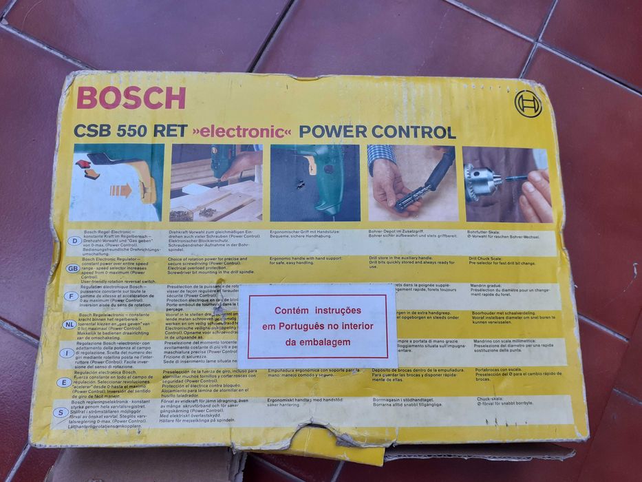 Martelo Bosch CSB 550 RET