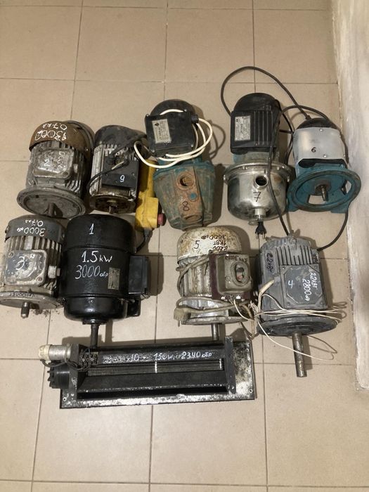 Електродвигун мотор електродвигуни