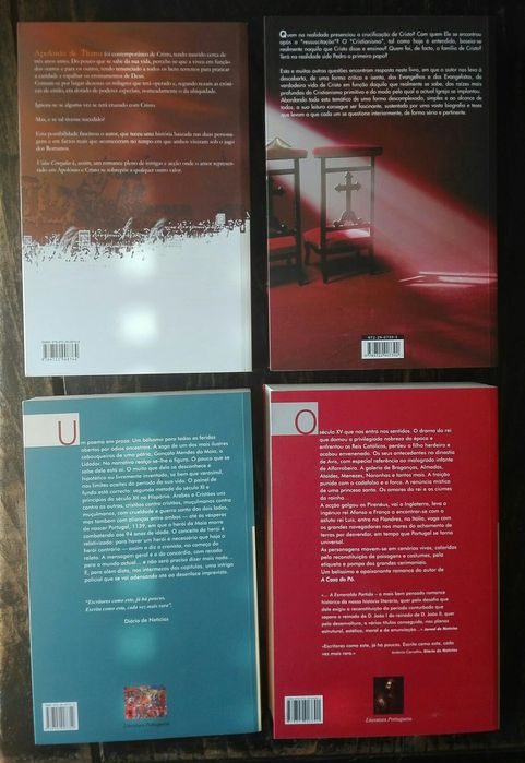 Vários livros novos