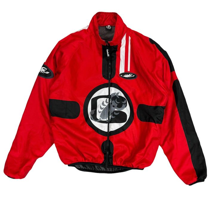 Castelli kurtka kolarska zimowa męska XL windstopper rowerowa szosowa