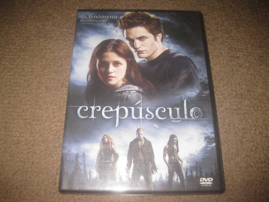 DVD "Crepúsculo" com Robert Pattinson